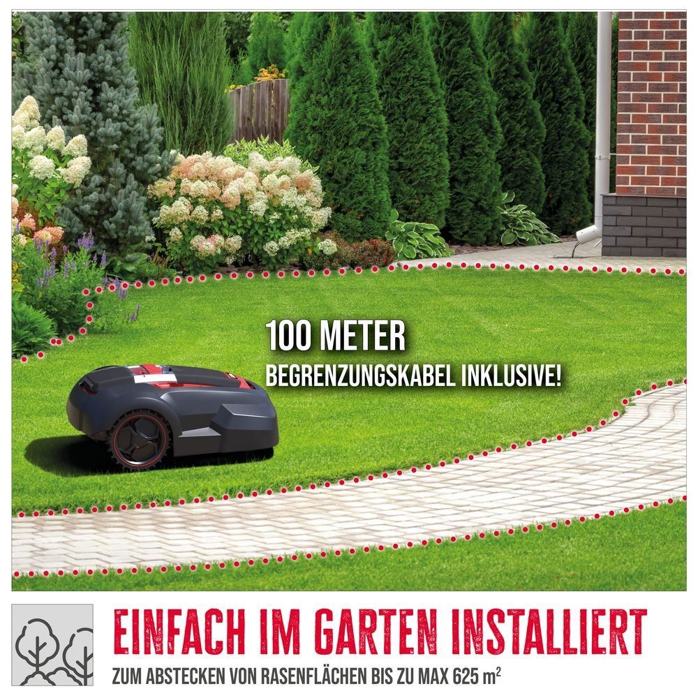 Güde kabelgeführter Mähroboter GRR 240.1 - für mittlere Rasenflächen