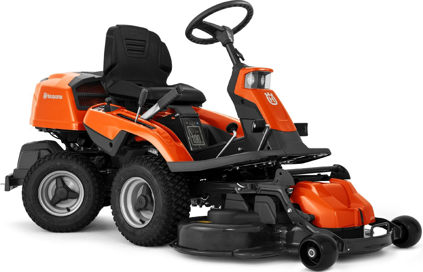 Husqvarna Profi-Frontmäher R 216T AWD Combi 103 Winterpaket mit Schneeschild und Gummileiste