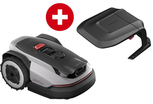 Roborock kabelloser Mähroboter RockNeo Q105 Set mit Garage