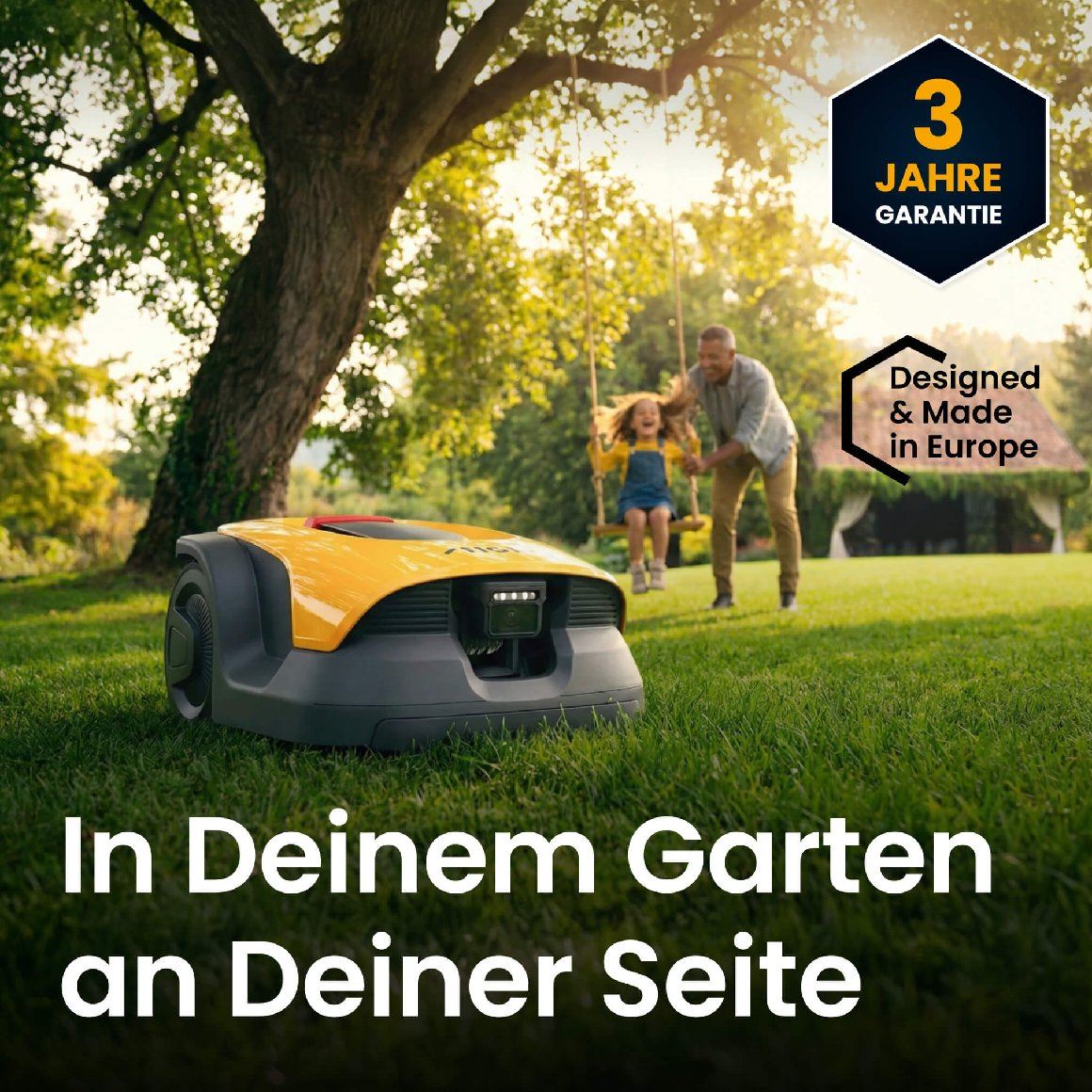 Stiga kabelloser Mähroboter A 8v - mit kostenloser Abdeckung