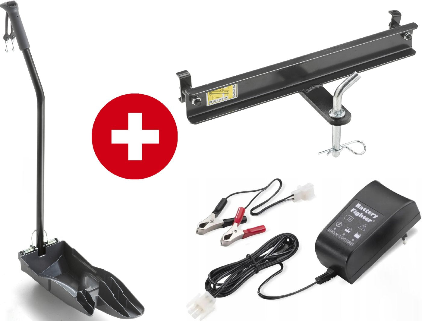 Stiga Rasentraktor Estate 598 W - Winterpaket mit Schneeschild und Schneeketten