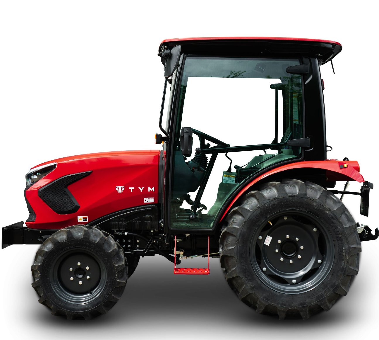 Tym Allrad-Kompakttraktor F50Cn Grundmaschine mit Kabine ohne Bereifung
